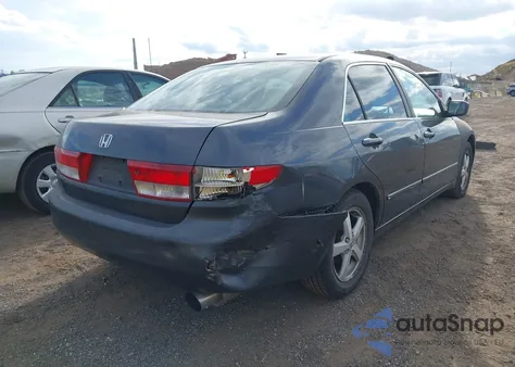 2003 Honda Accord 2.4 Ex из США, поврежденный, VIN 1HGCM56663A120332